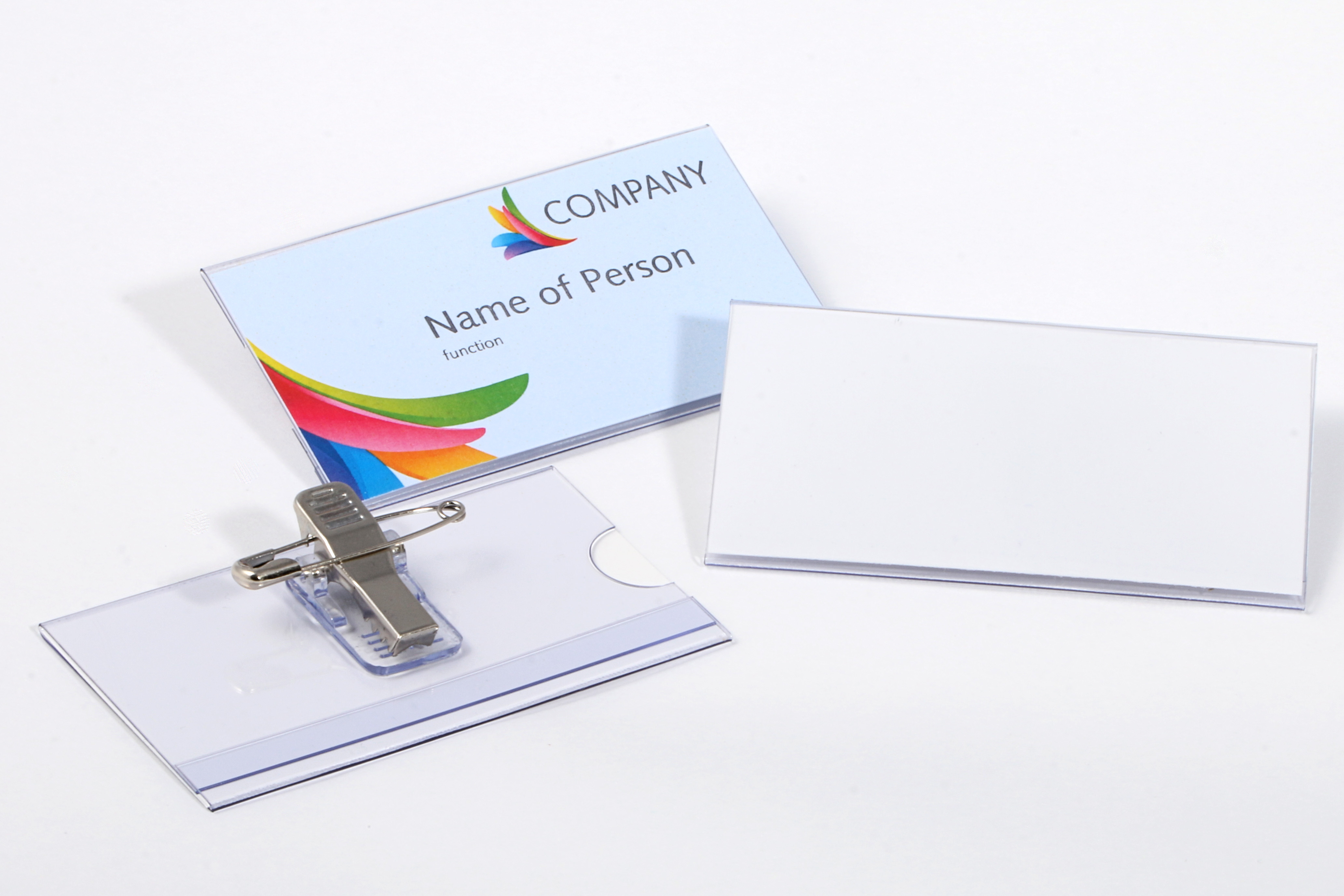 Badge Europel clip + speld 75 x 40 mm/24 stuks
