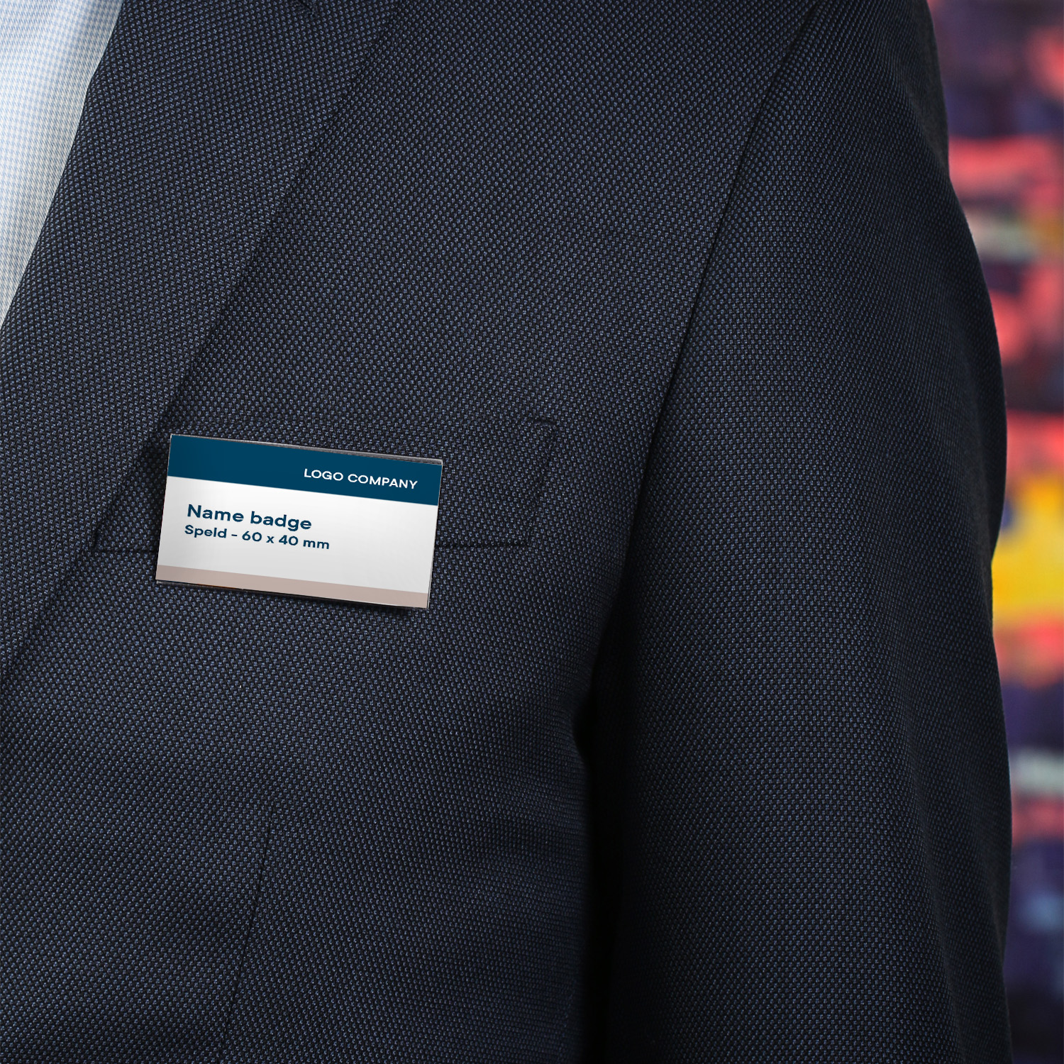 Europel Badge Speld 60 x 40 mm/24 stuks