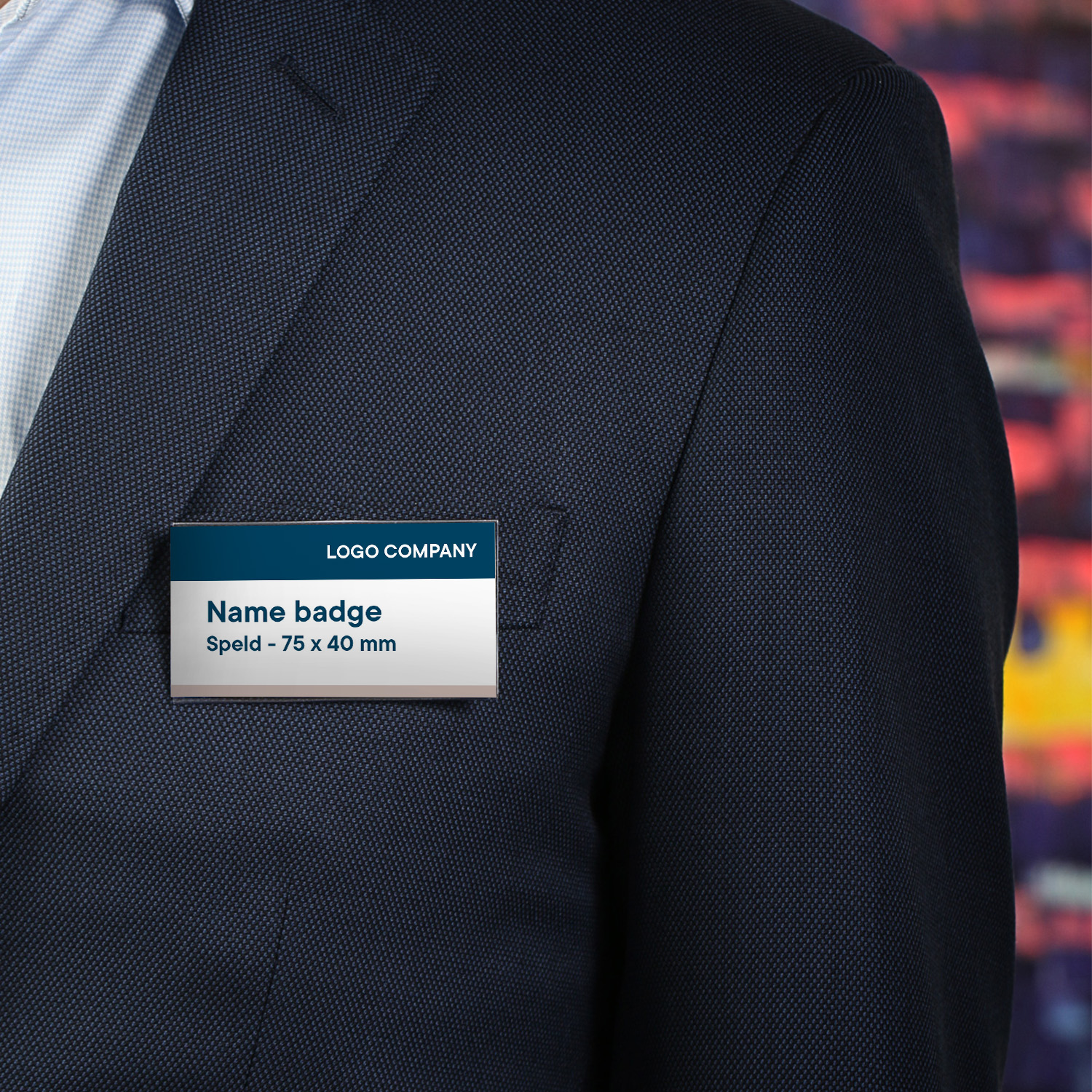 Europel Badge Speld 75 x 40 mm/24 stuks