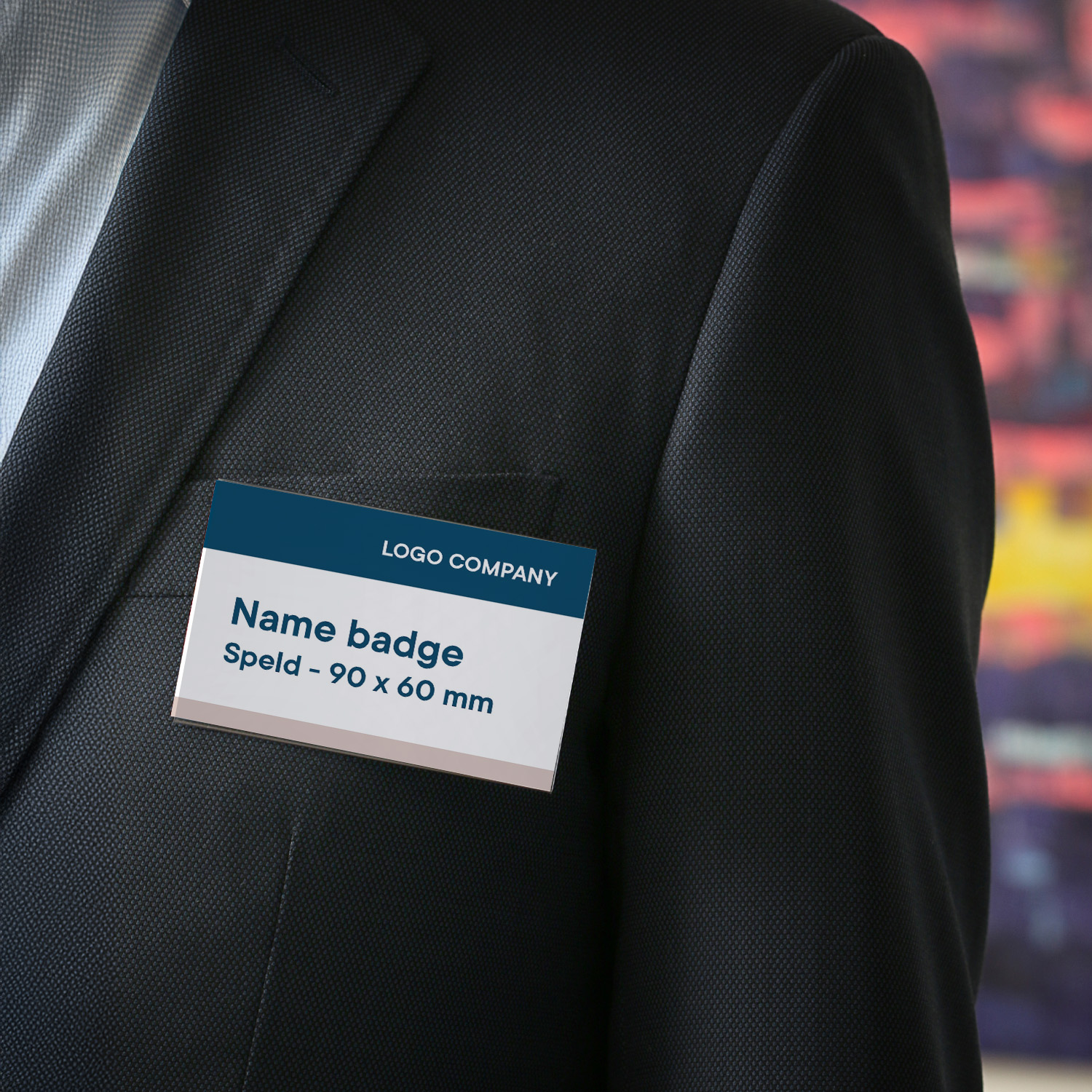 Europel Badge Speld 90 x 60 mm/24 stuks