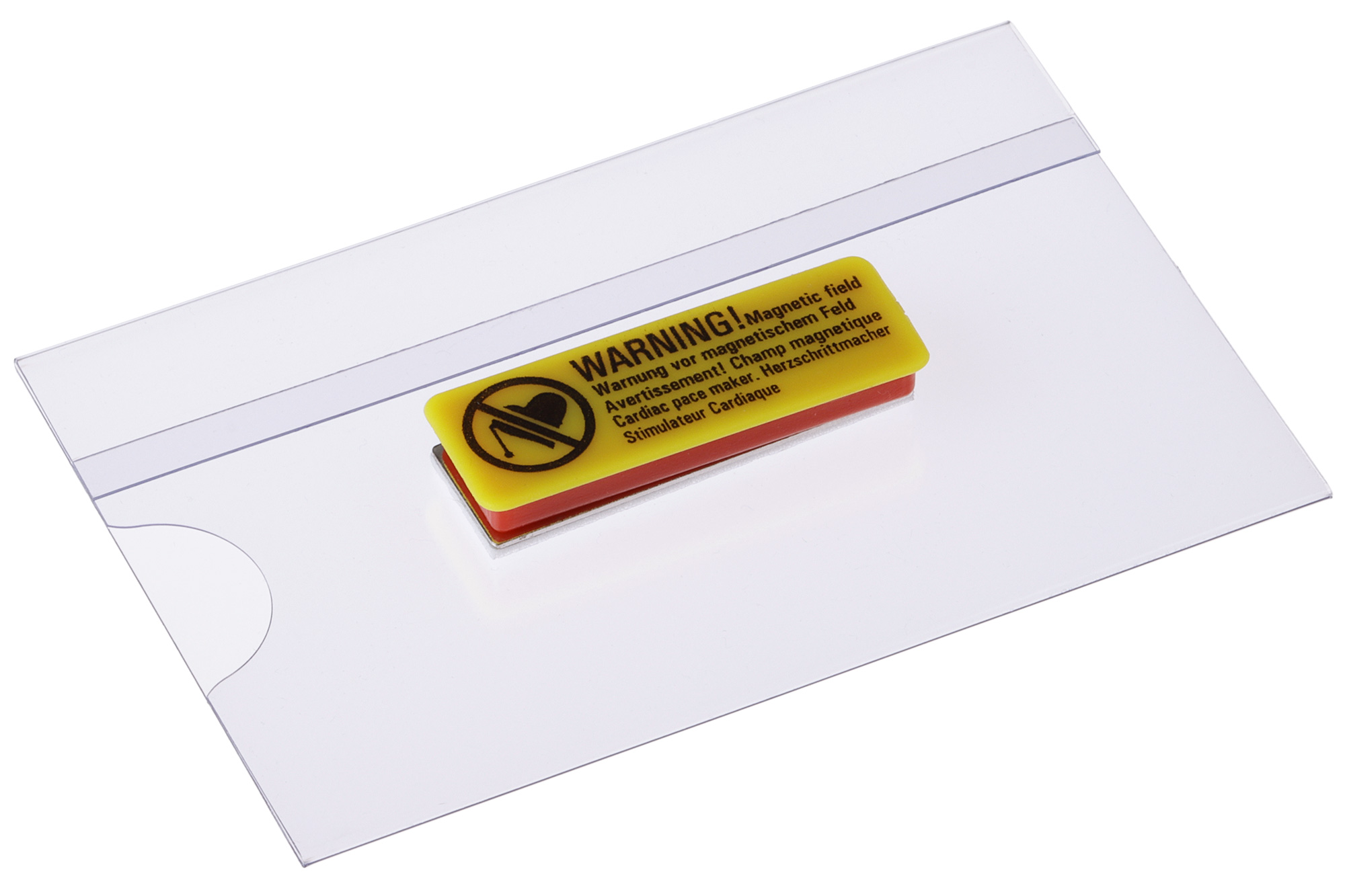 Badge Europel magnetisch 90 x 55 mm/24 st