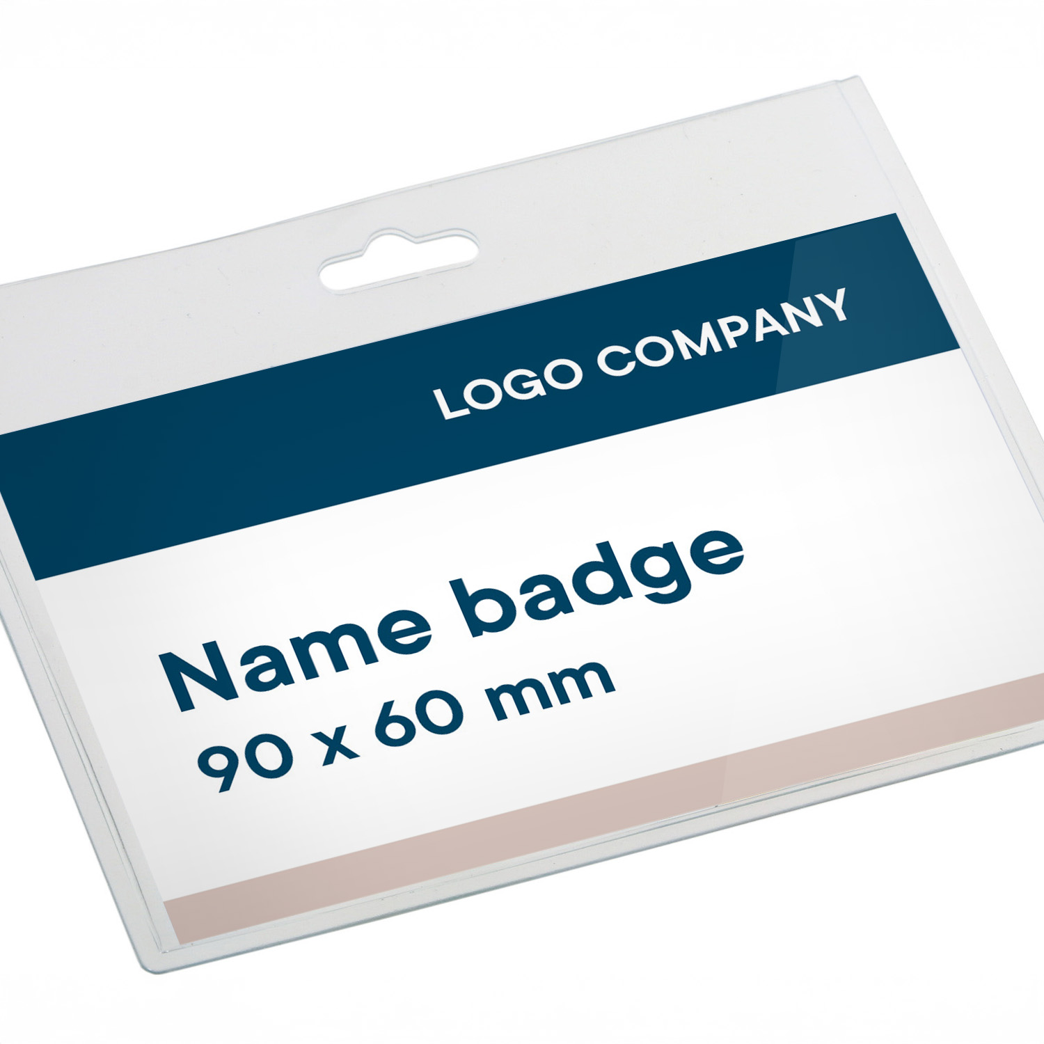 Europel Badge/Pashouder Gesloten 90 x 60 mm/24 stuks