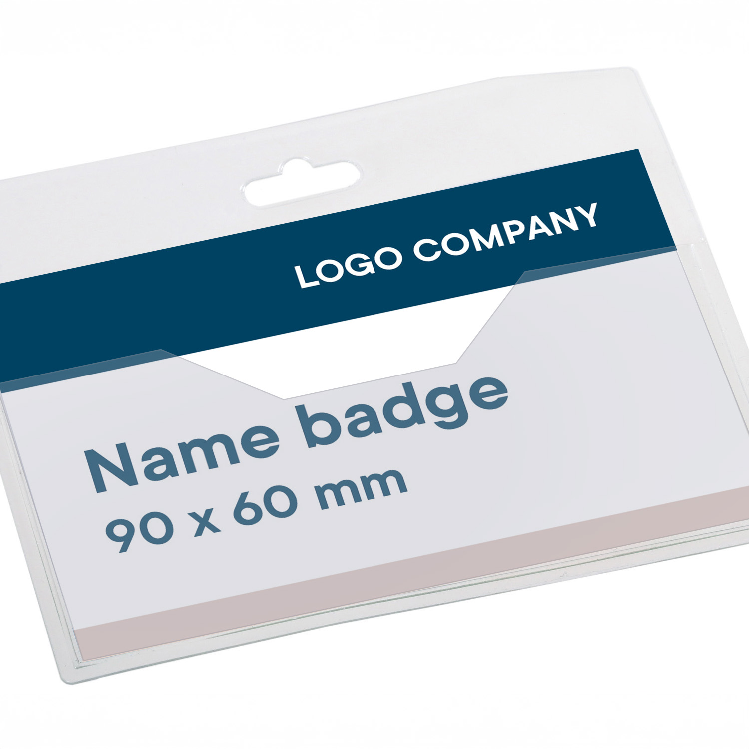 Europel Badge/Pashouder Open 90 x 60 mm/24 stuks