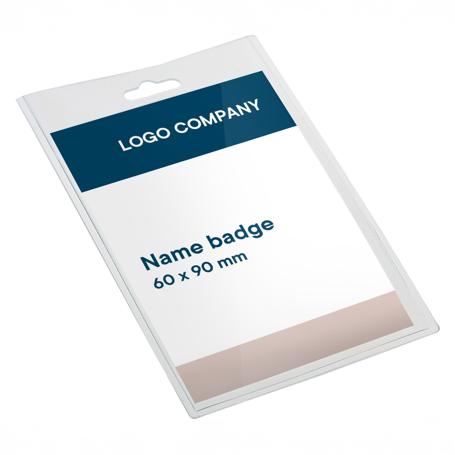 Europel Badge/Pashouder Gesloten 60 x 90 mm/24 stuks