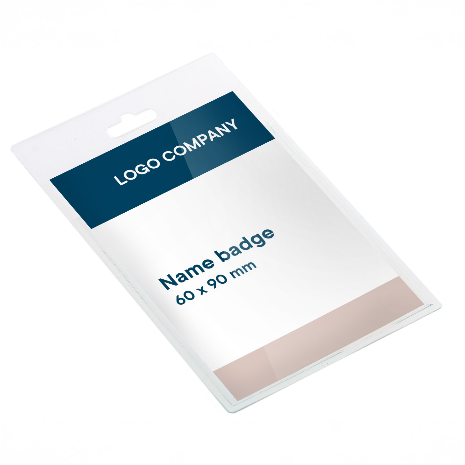 Europel Badge/Pashouder Open 60 x 90 mm/24 stuks