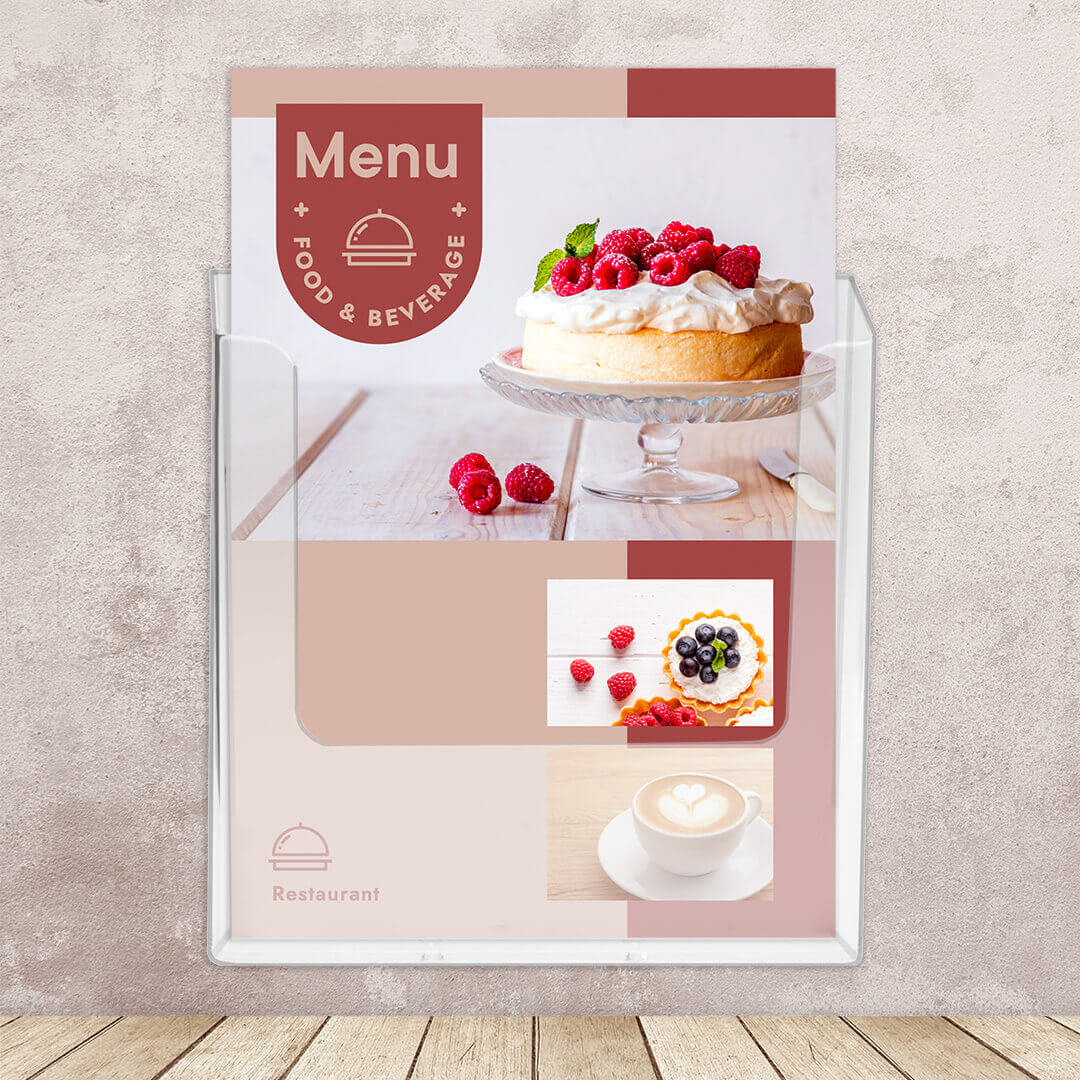 Europel Folderbakje Wand A5 