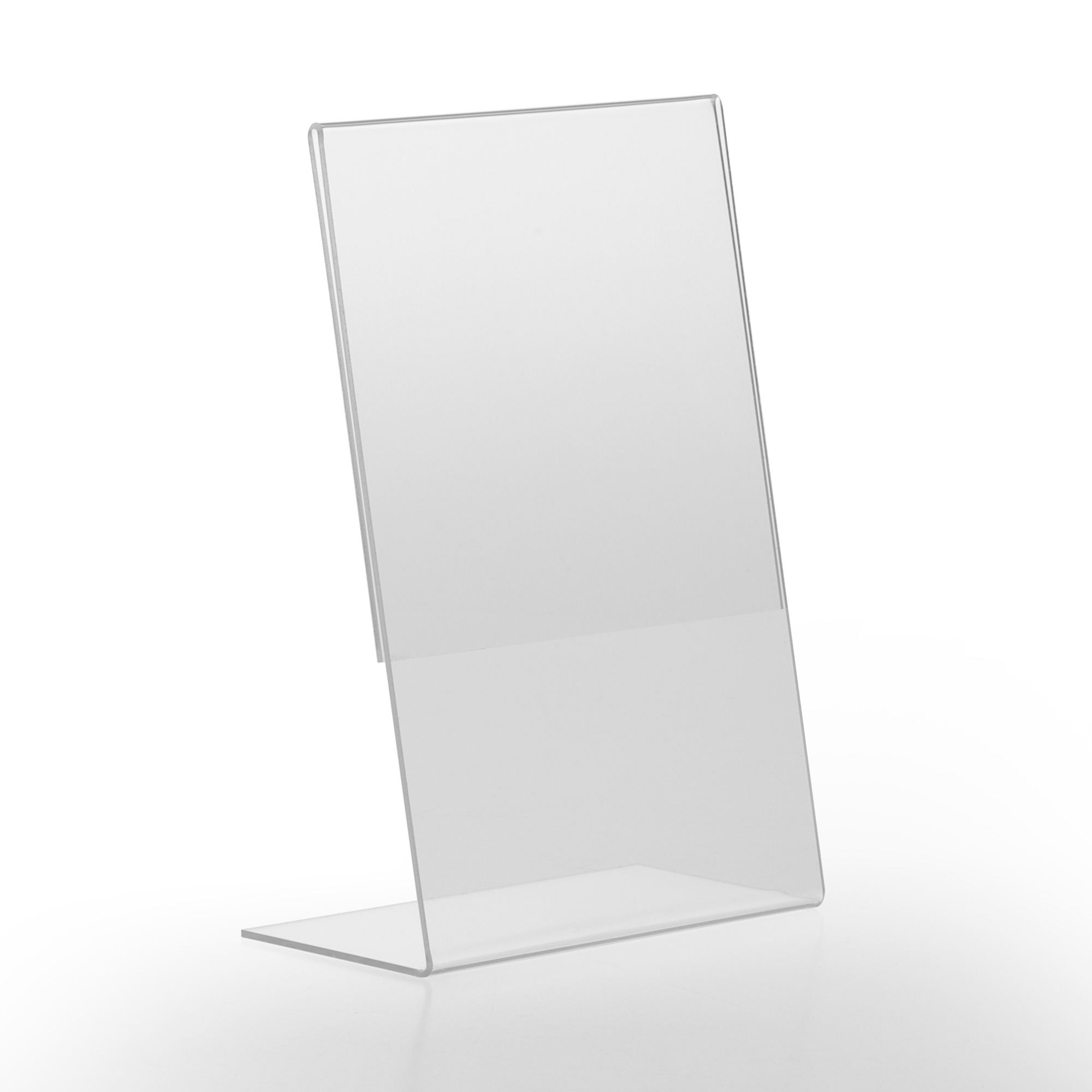 Europel Kaarthouder Budget L-standaard A6 1,5 mm Staand Acryl – Set van 10 