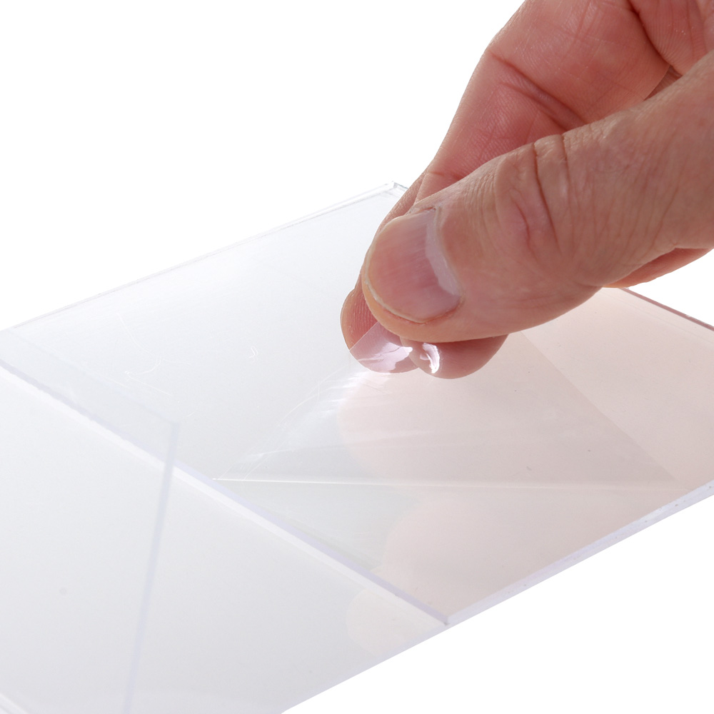 Europel Kaarthouder Budget L-standaard A6 1,5 mm Staand Acryl – Set van 10 