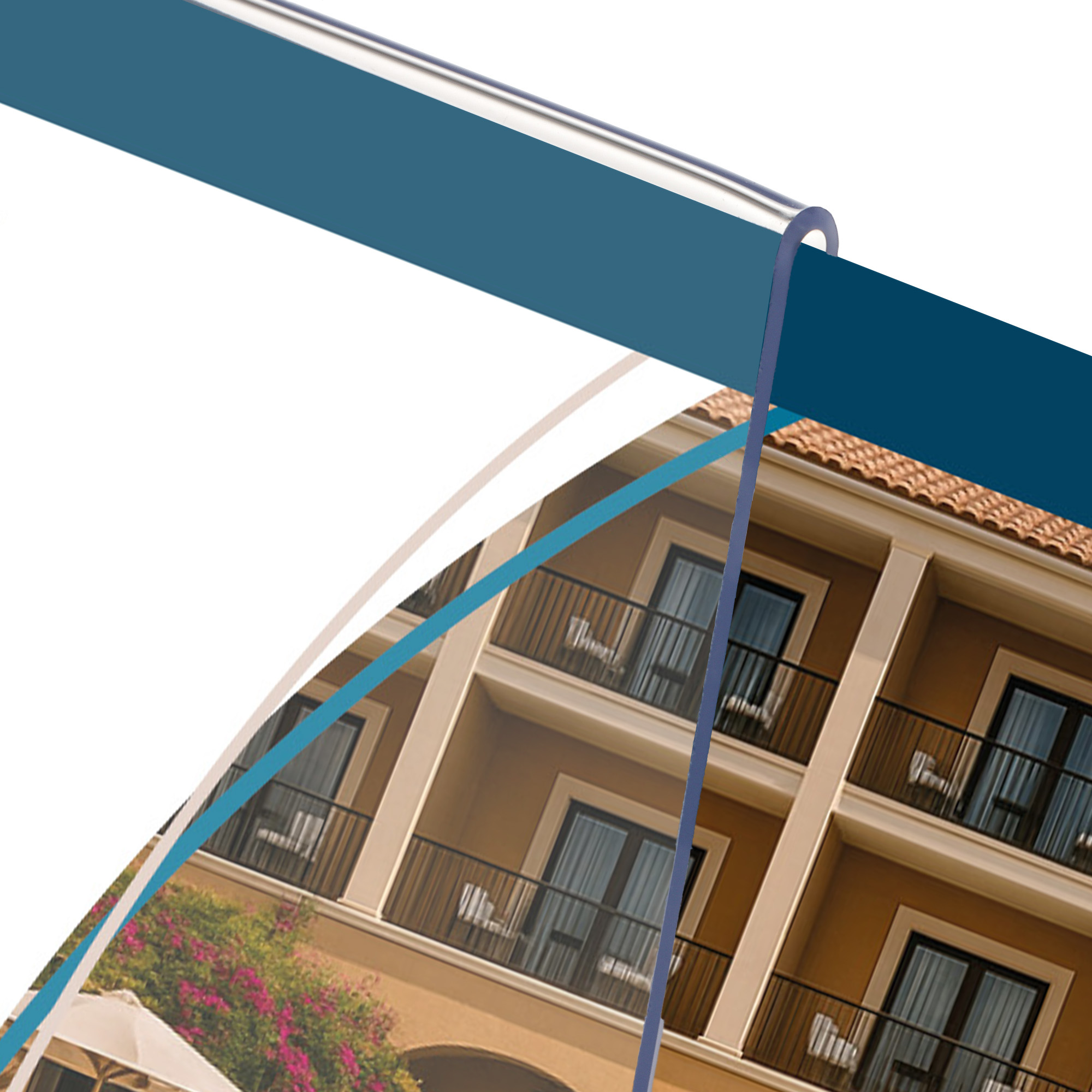 Europel Kaarthouder Budget L-standaard A4 liggend