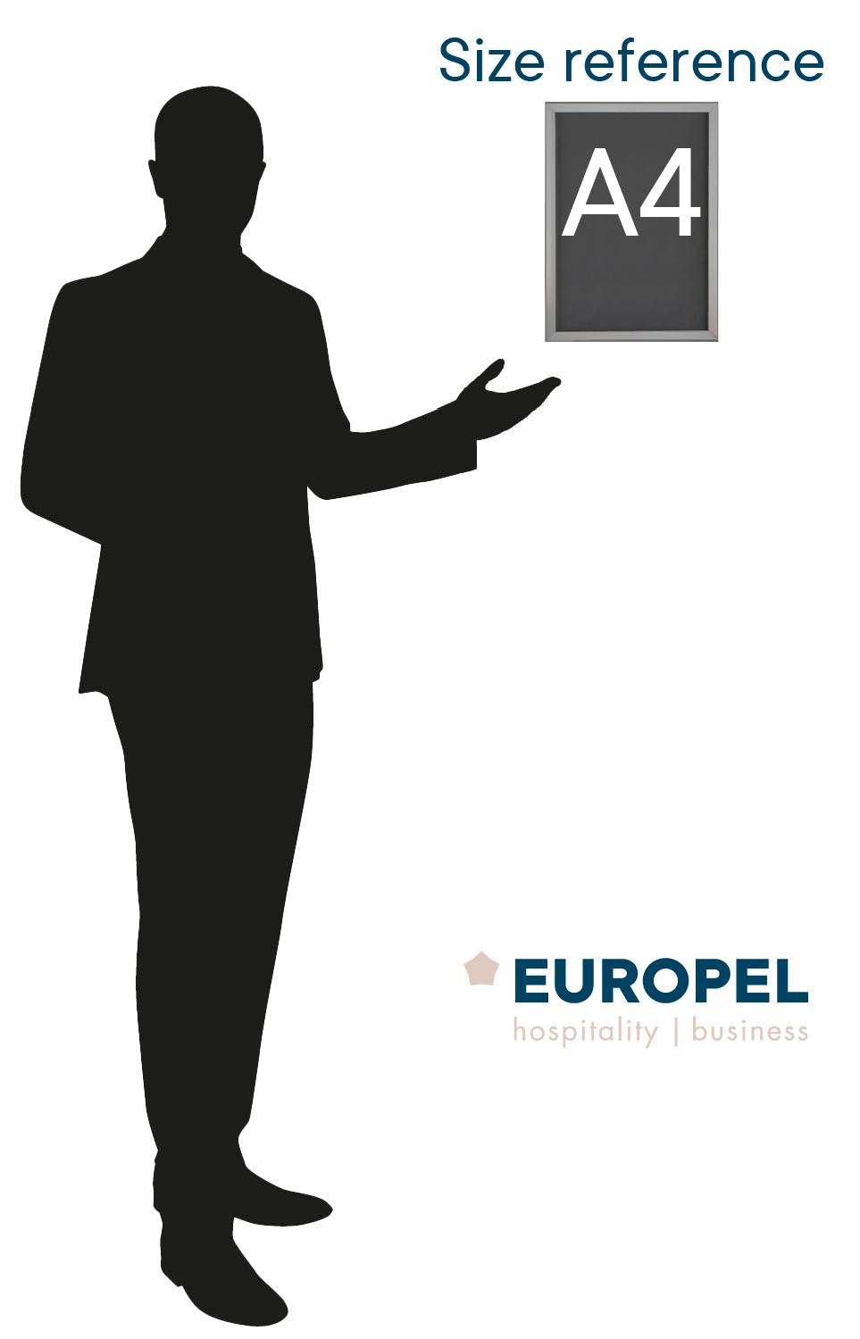 Europel Kliklijst Premium A4 20 mm