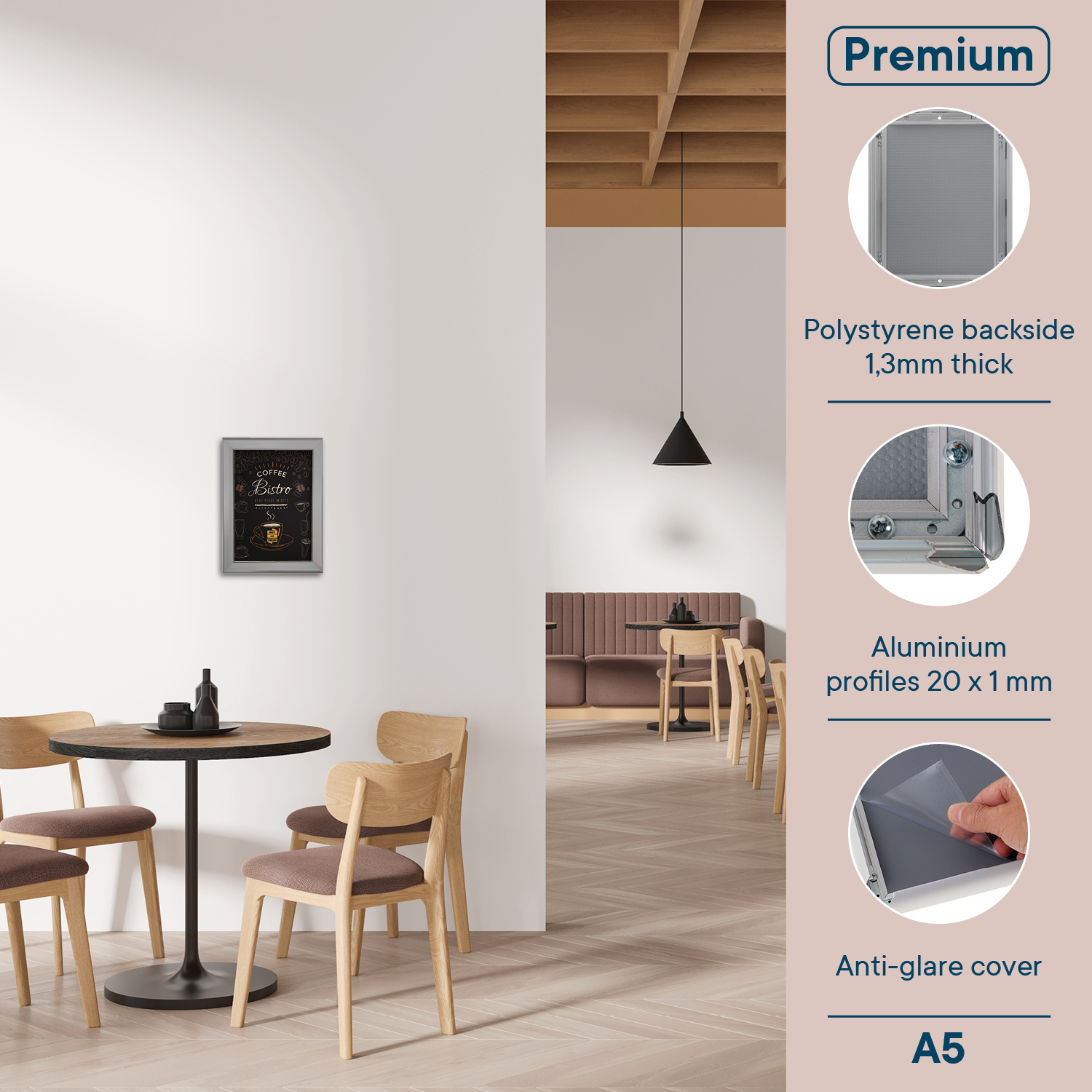 Europel Kliklijst Premium A5 20 mm