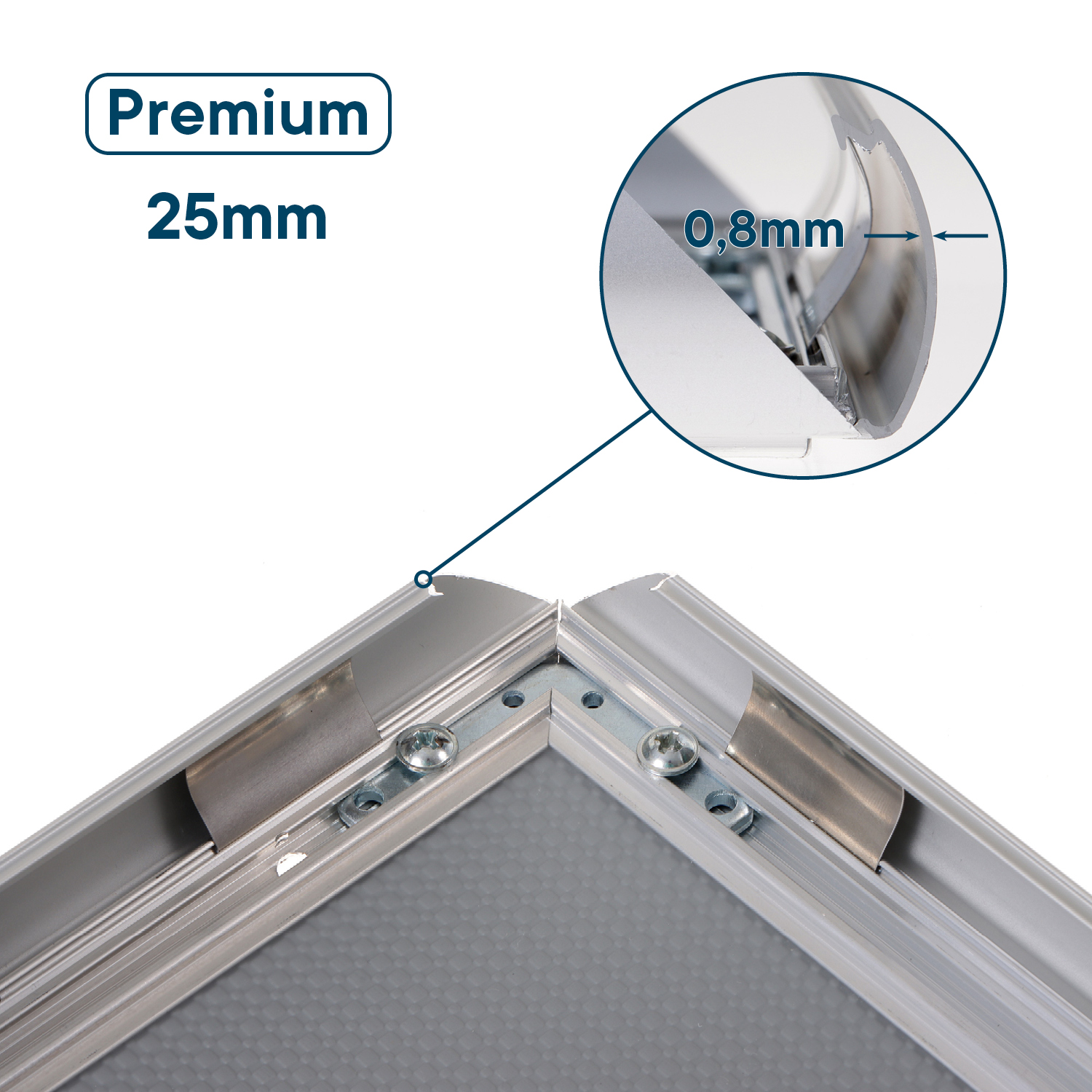 Europel Kliklijst Premium A0 25 mm