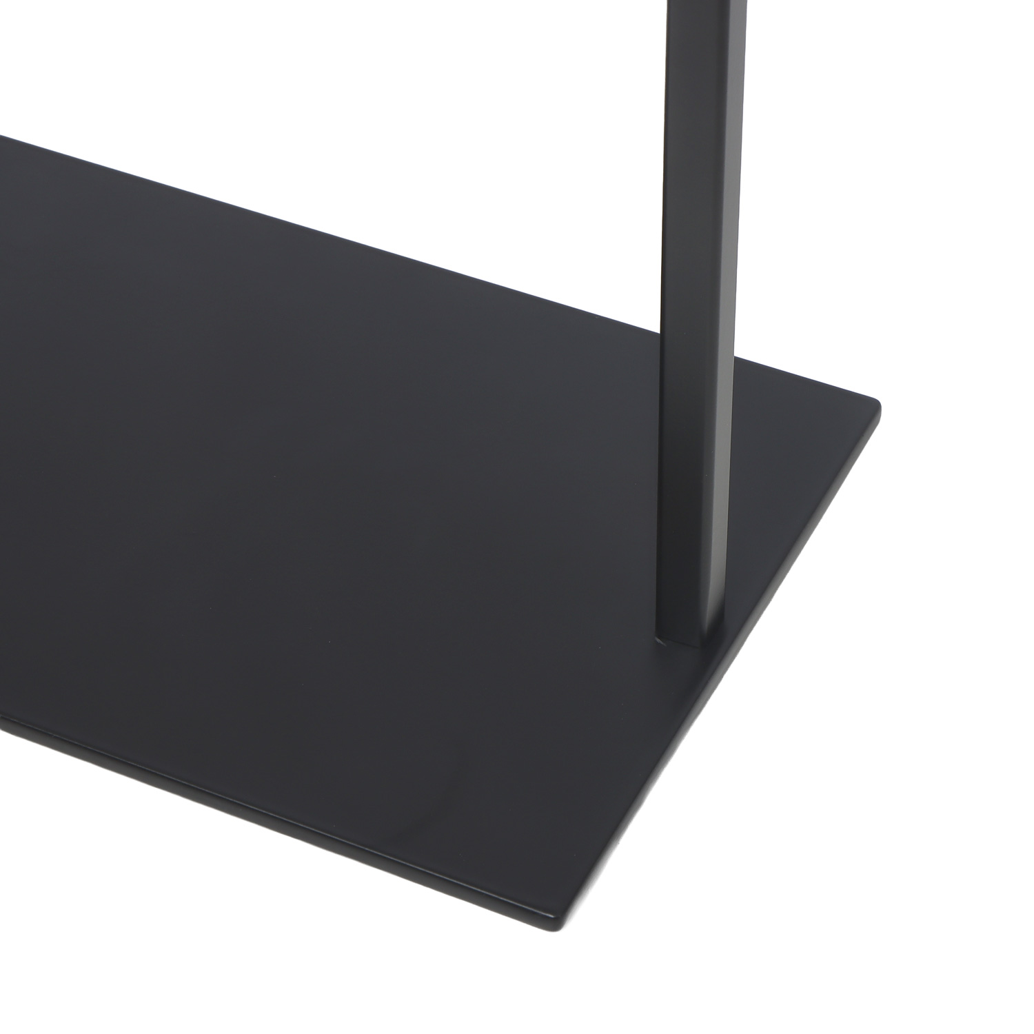Europel Infostandaard zwart metaal met acryl bord A3