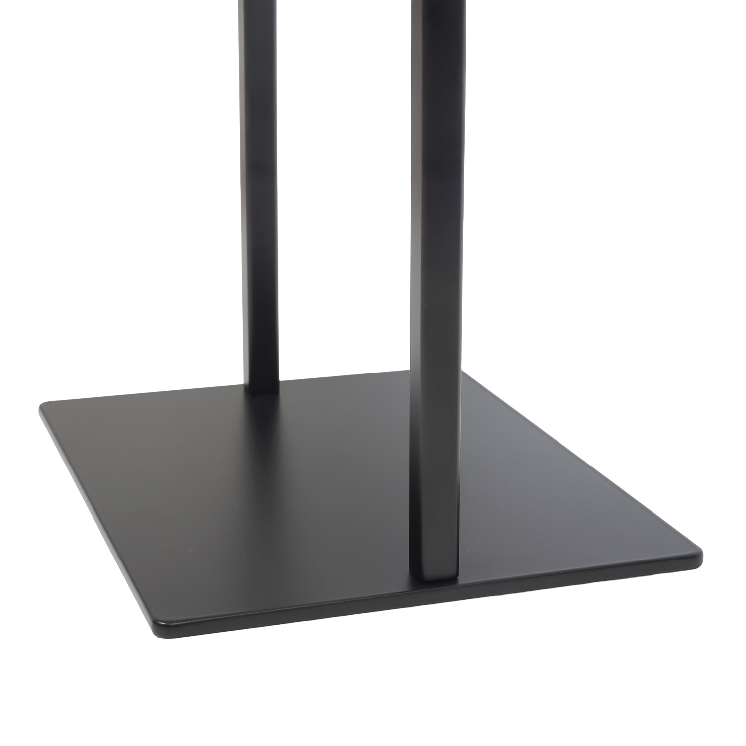 Europel Infostandaard zwart metaal met acryl bord A4