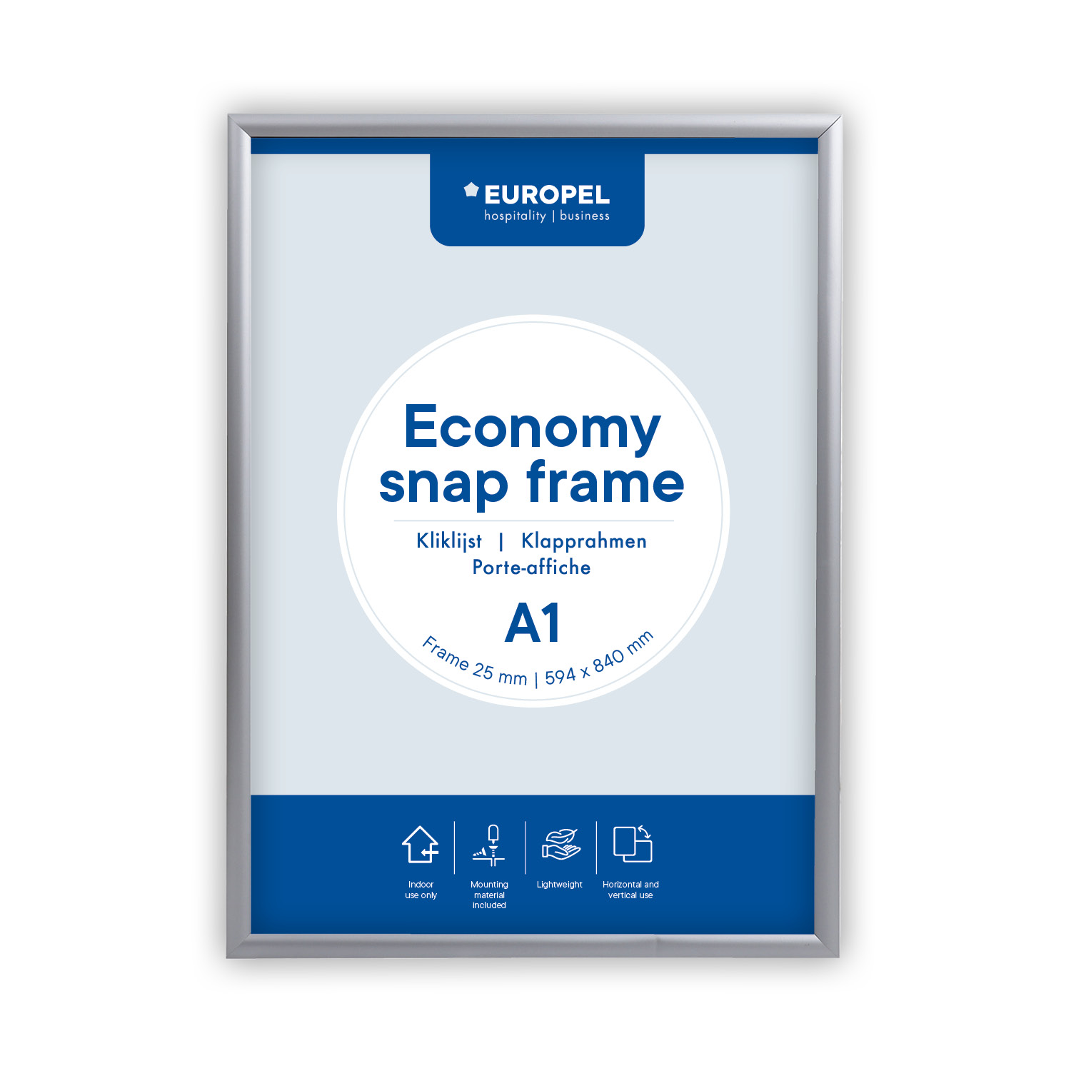 Europel Kliklijst Economy A1 25 mm