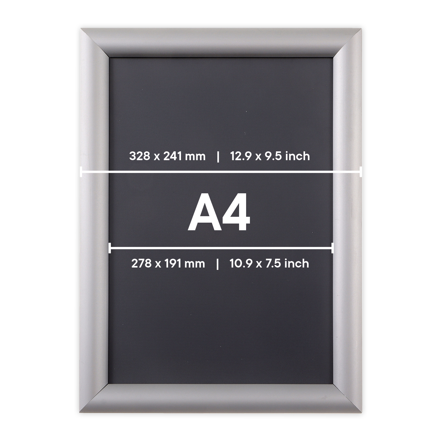 Europel Kliklijst  Economy A4 25 mm