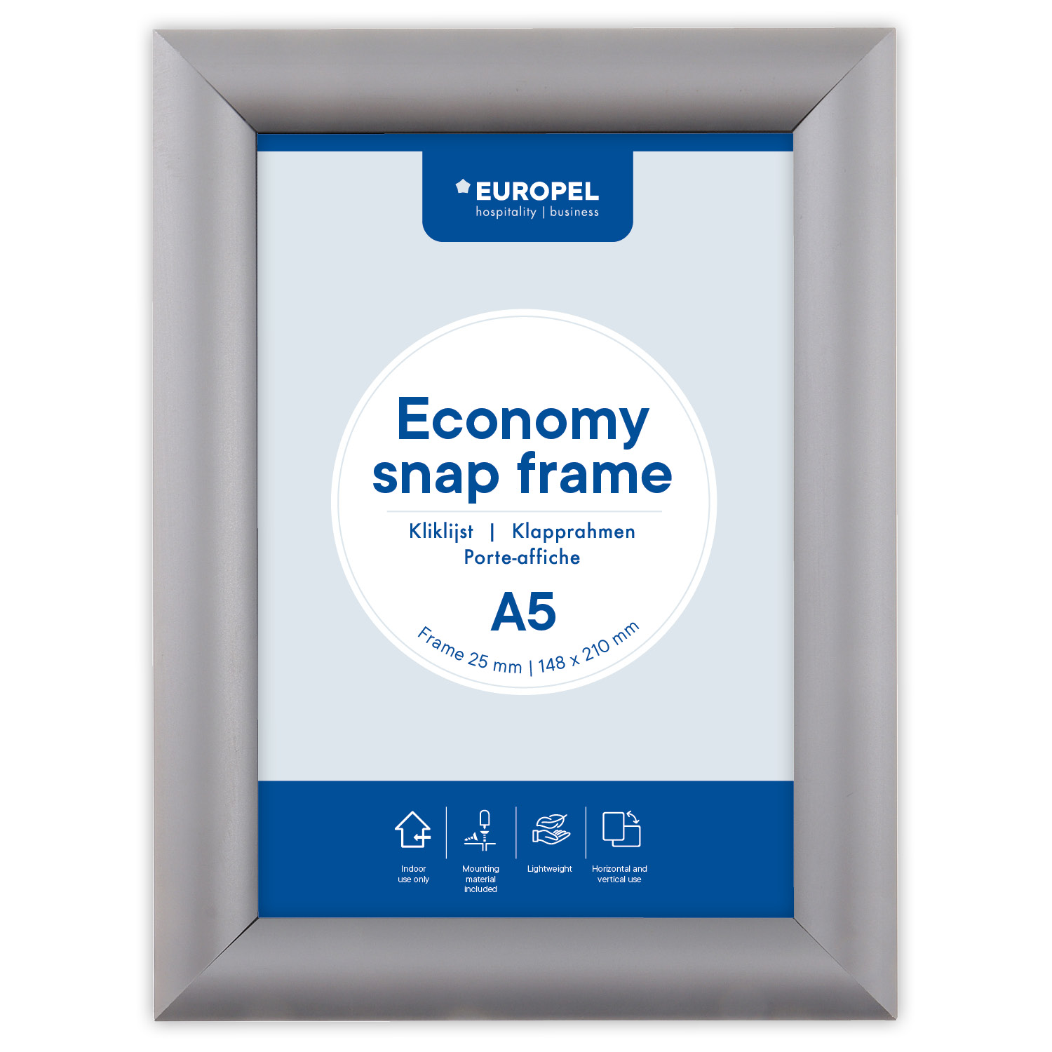 Europel Kliklijst  Economy A5 25 mm