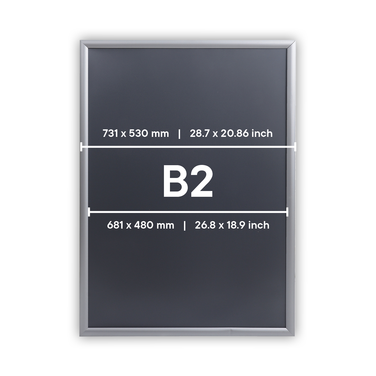 Europel Kliklijst Economy B2 25 mm
