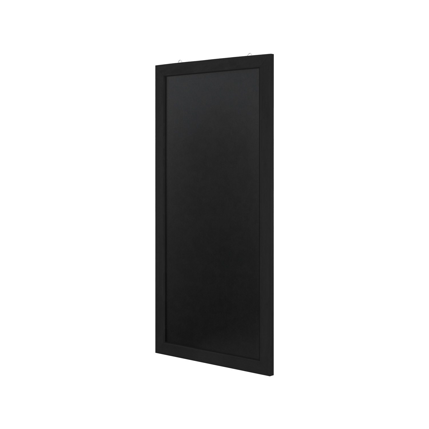 Europel Wandkrijtbord met Lijst 50 x 100 cm Zwart