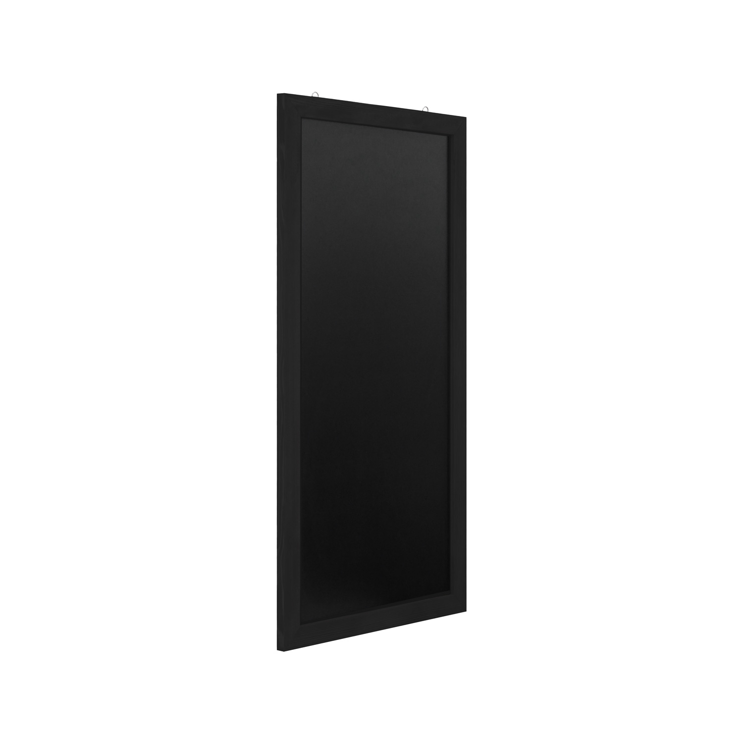 Europel Wandkrijtbord met Lijst 50 x 100 cm Zwart