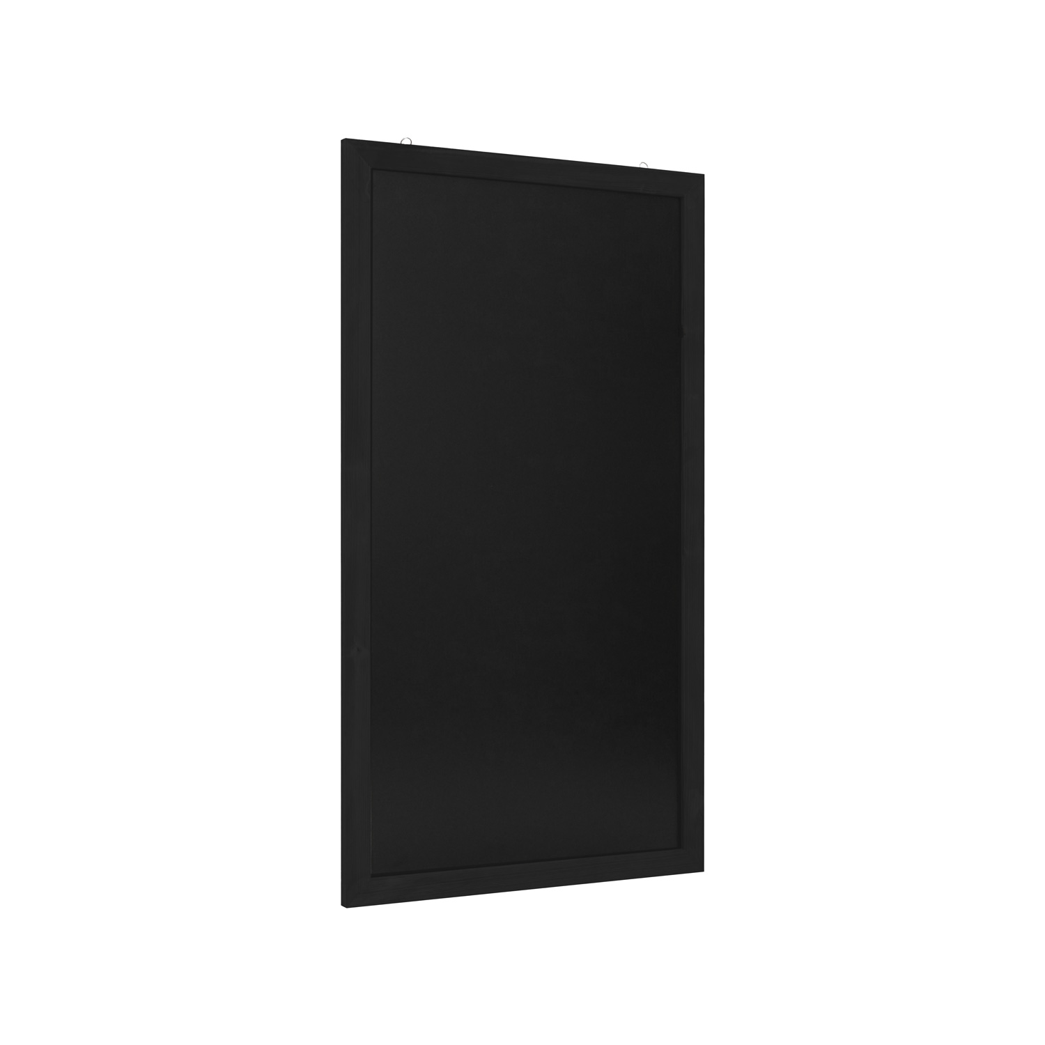 Europel Wandkrijtbord met Lijst 60 x 110 cm Zwart