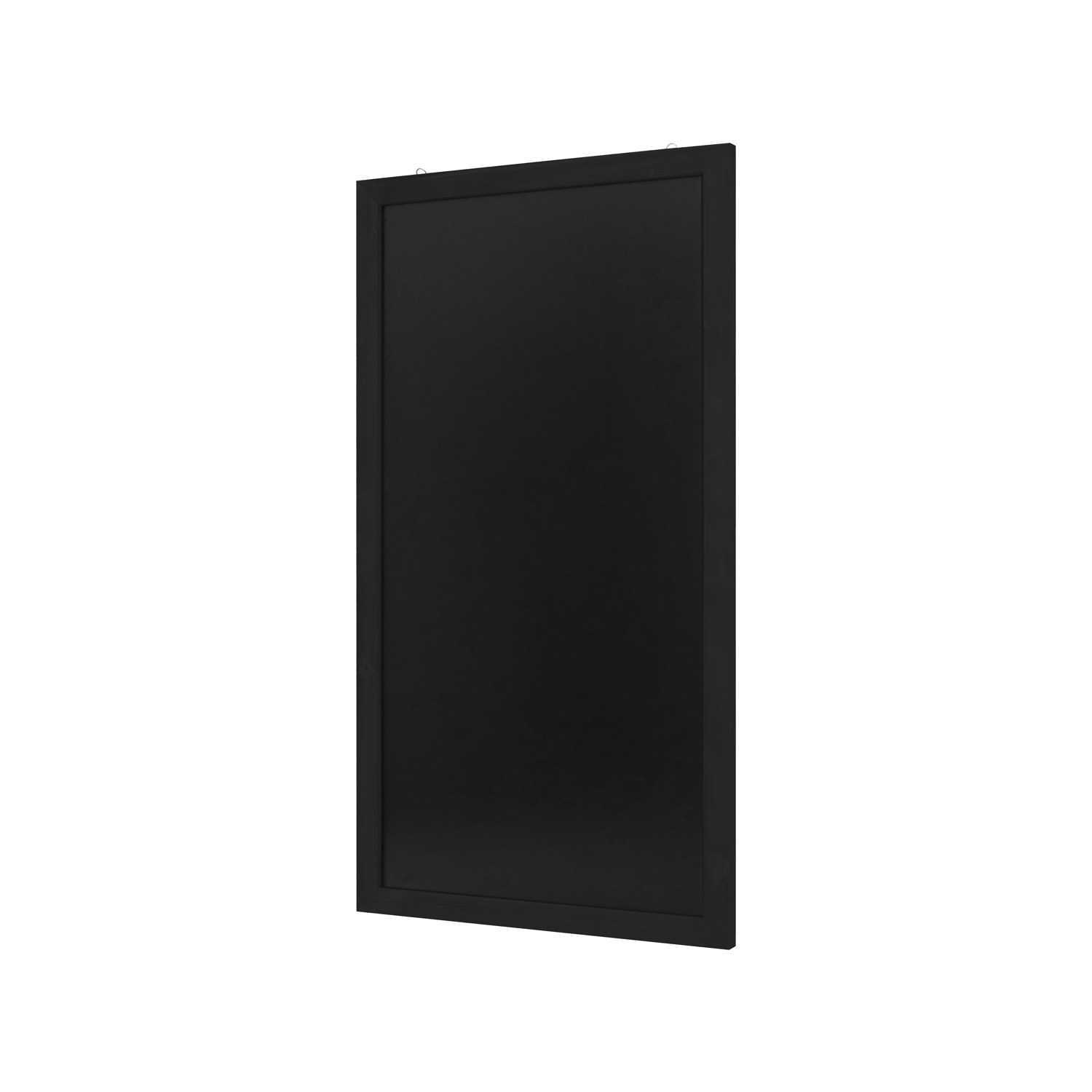 Europel Wandkrijtbord met Lijst 60 x 110 cm Zwart