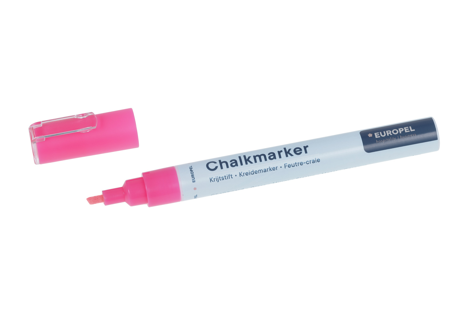 Europel Krijtstift 1-3 mm Assorti PVC Etui 8 Stuks