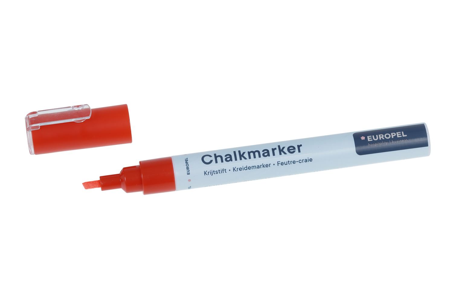 Europel Krijtstift 1-3 mm Assorti PVC Etui 8 Stuks