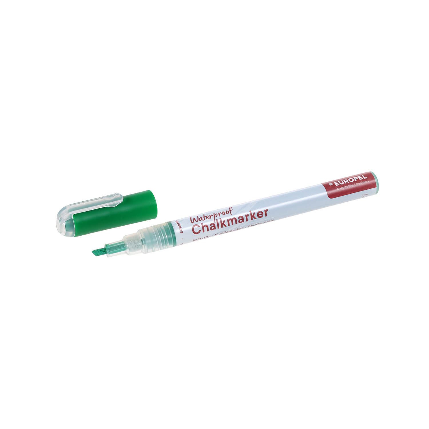 Europel Krijtstift Watervast 1-3 mm Assorti PVC Etui 8 Stuks
