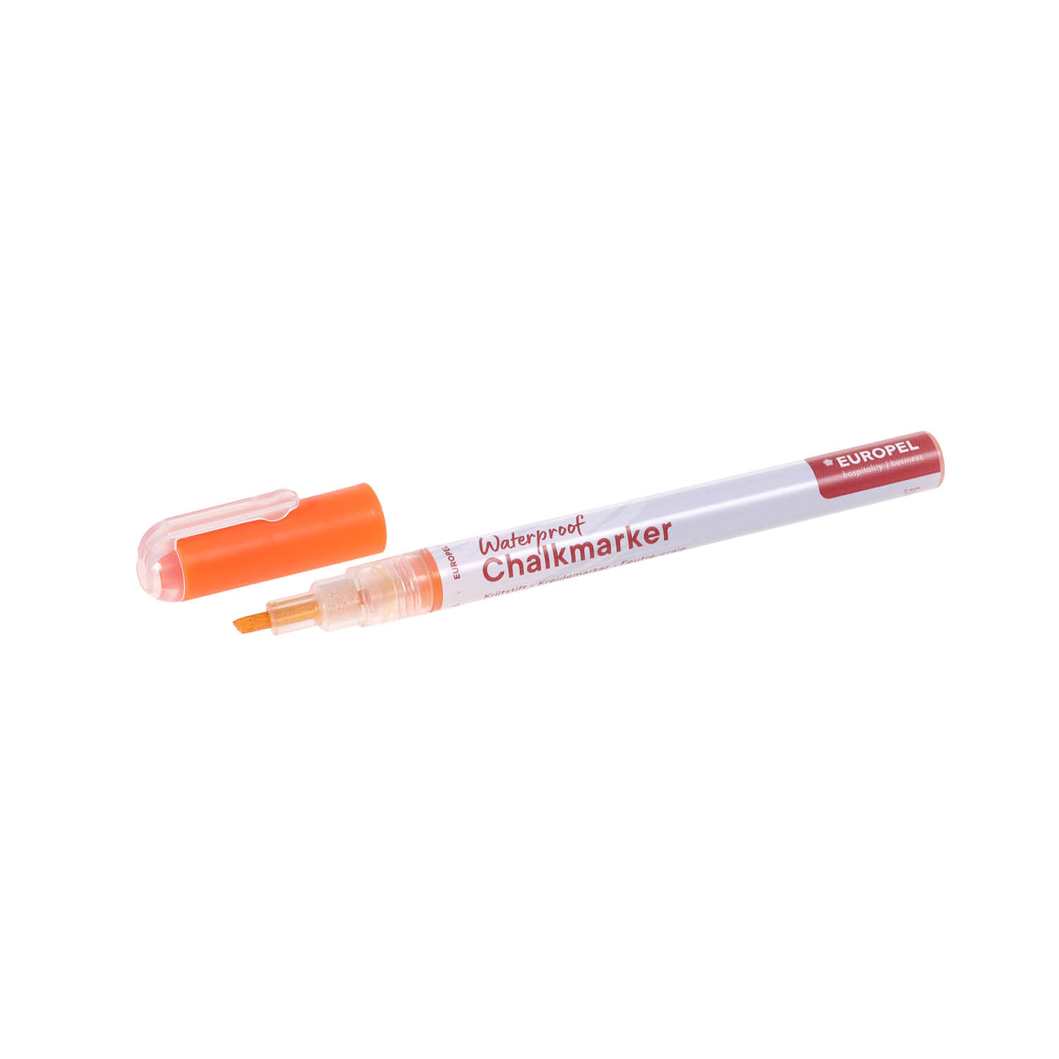 Europel Krijtstift Watervast 1-3 mm Assorti PVC Etui 8 Stuks
