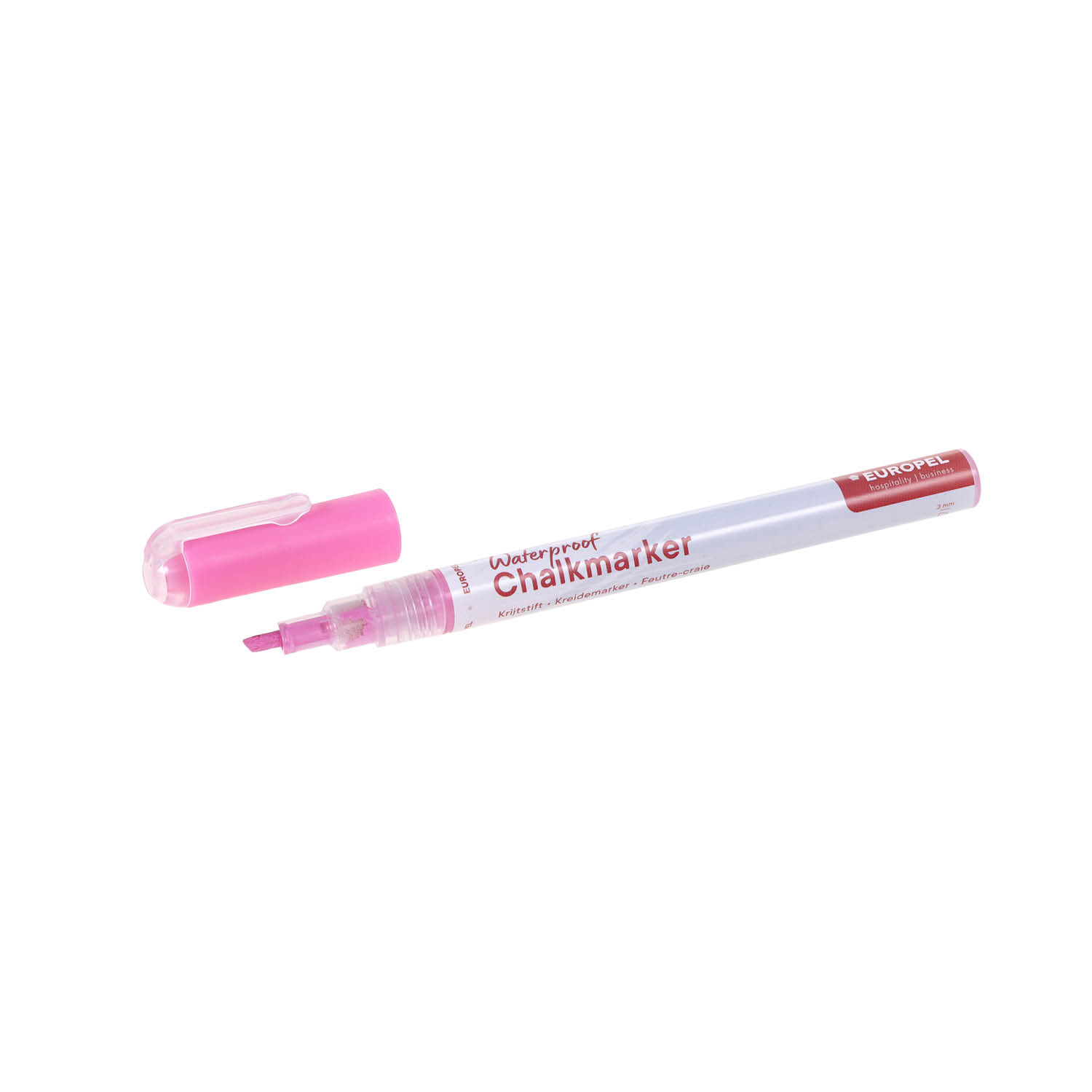 Europel Krijtstift Watervast 1-3 mm Assorti PVC Etui 8 Stuks
