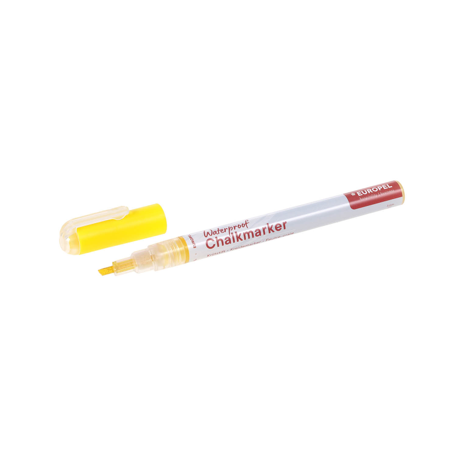 Europel Krijtstift Watervast 1-3 mm Assorti PVC Etui 8 Stuks
