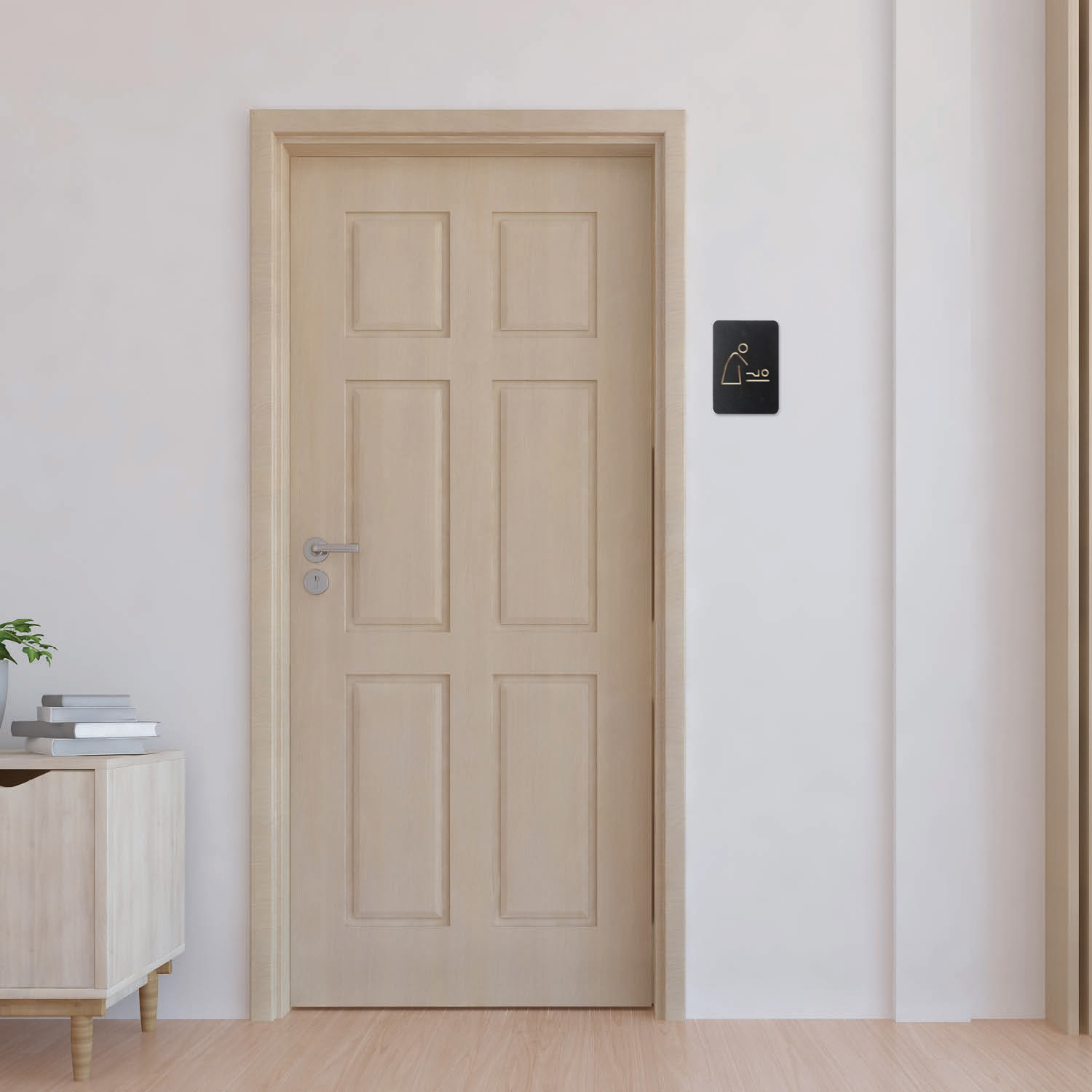 Europel Pictogrambord Baby Zwart