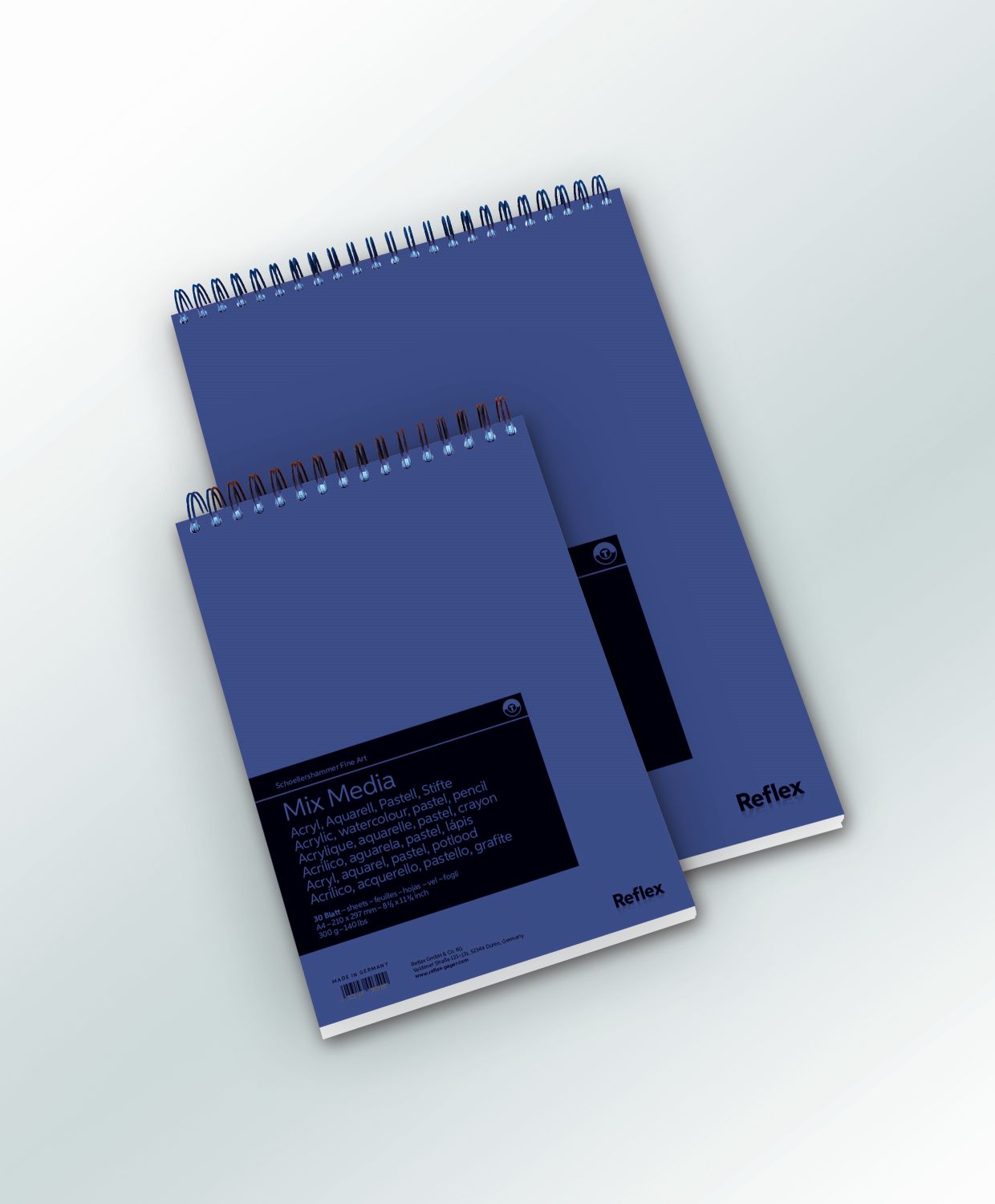 MixMediapapier A3 300 g/m2 spiraalblok 30 vel VF5004287